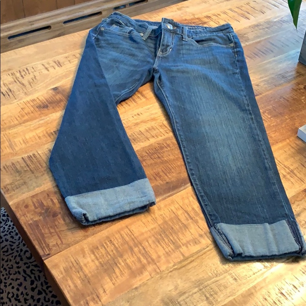 Gap cropped jeans with cuff